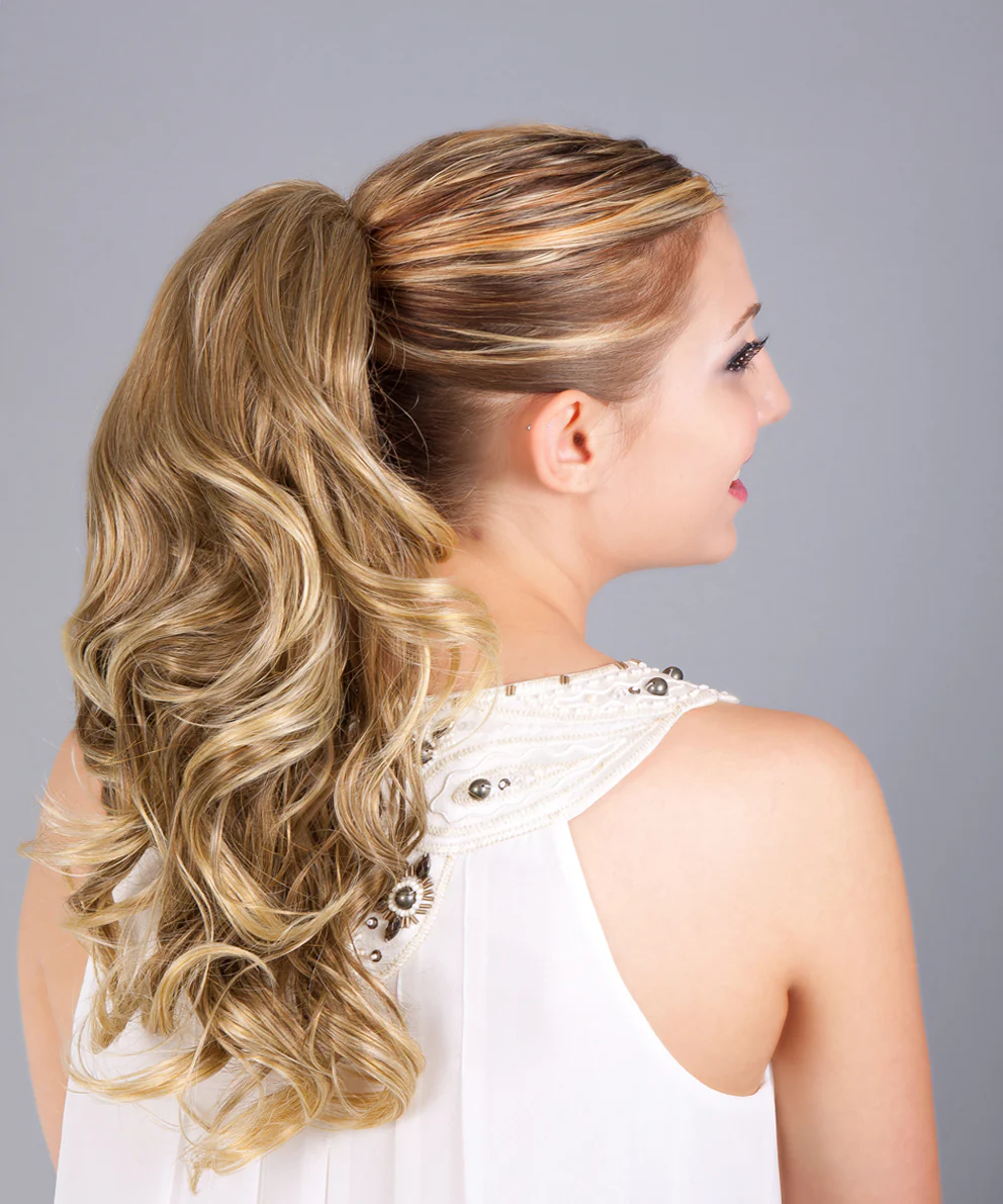 A Plus Designer Hair Clip In Drawstring Ponytail  - Only Me - Image 2