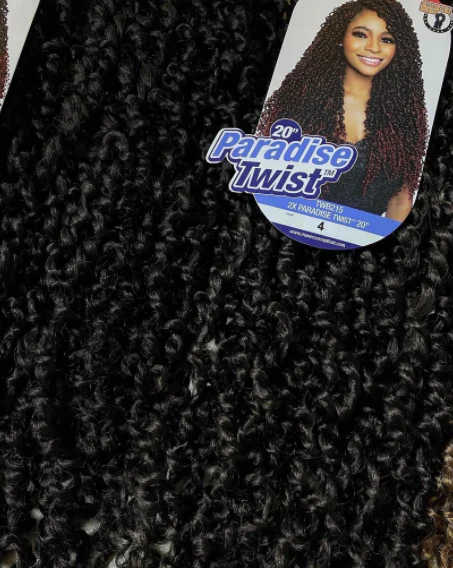 Afri-Naptural 2X Paradise Twist 20" - Image 6