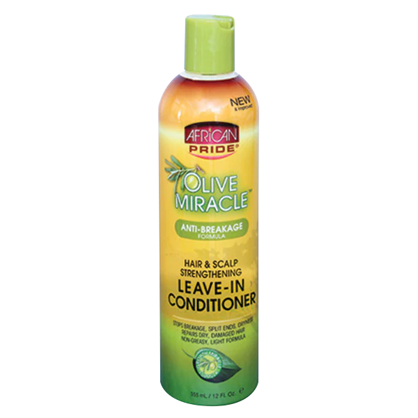 African Pride Olive Miracle Leave-in Conditioner 12oz