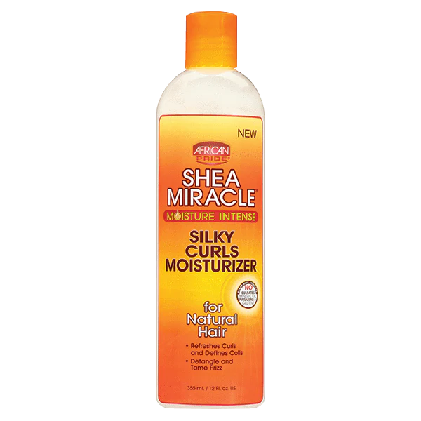African Pride Shea Miracle Silky Curls Moisturizer 12oz