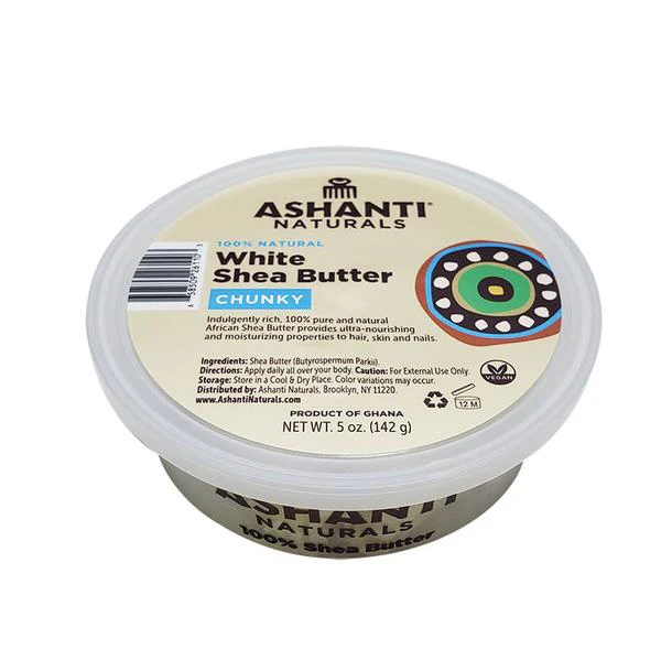 Ashanti Naturals 100% Chunky White Shea Butter - Image 2