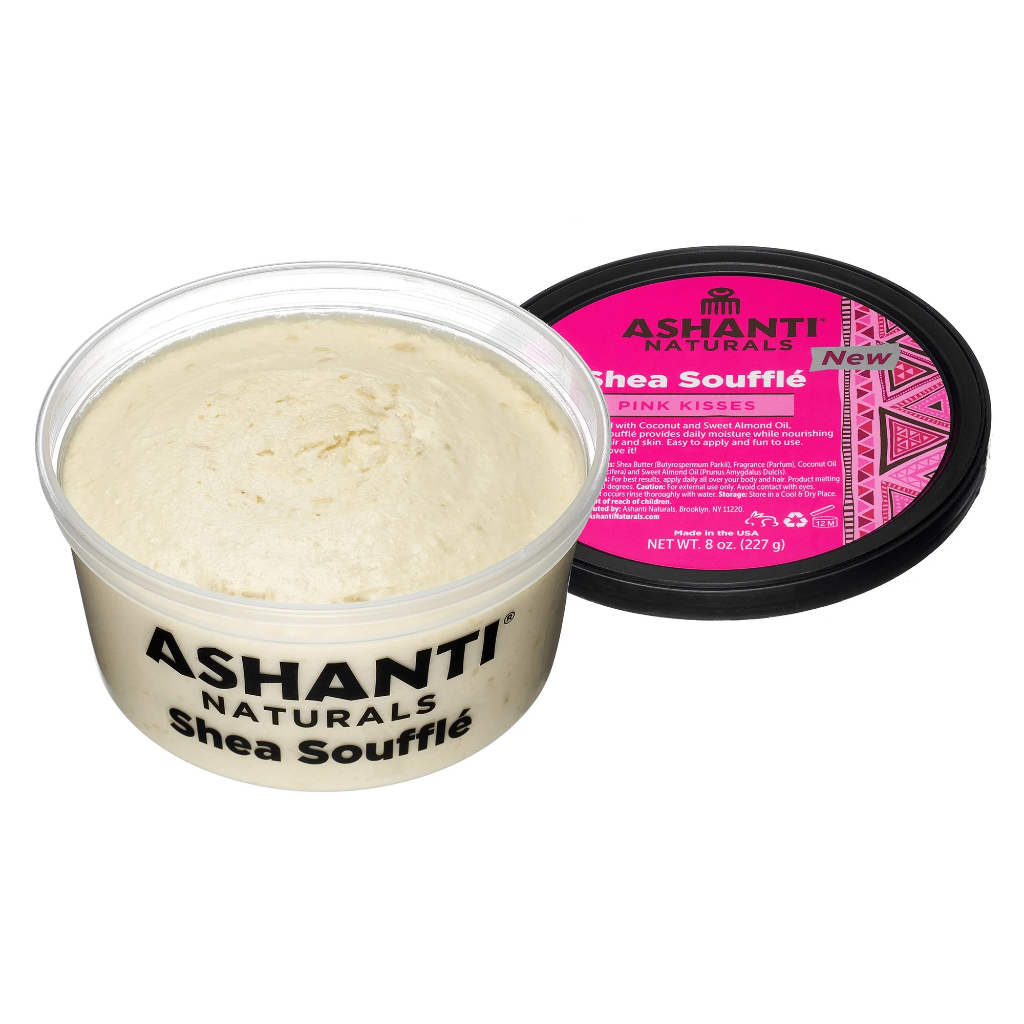 Ashanti Naturals 100% Whipped Shea Souffle 8oz - Pink Kisses - Image 2