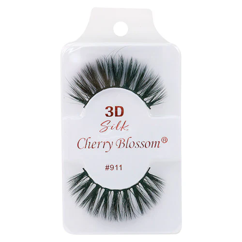 Cherry Blossom 100% Human Hair 3D Silk Eyelashes - Image 11