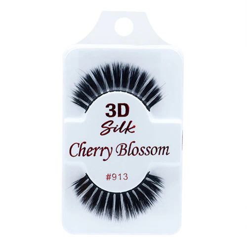 Cherry Blossom 100% Human Hair 3D Silk Eyelashes - Image 13