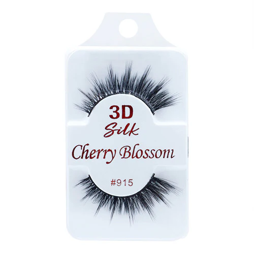 Cherry Blossom 100% Human Hair 3D Silk Eyelashes - Image 15