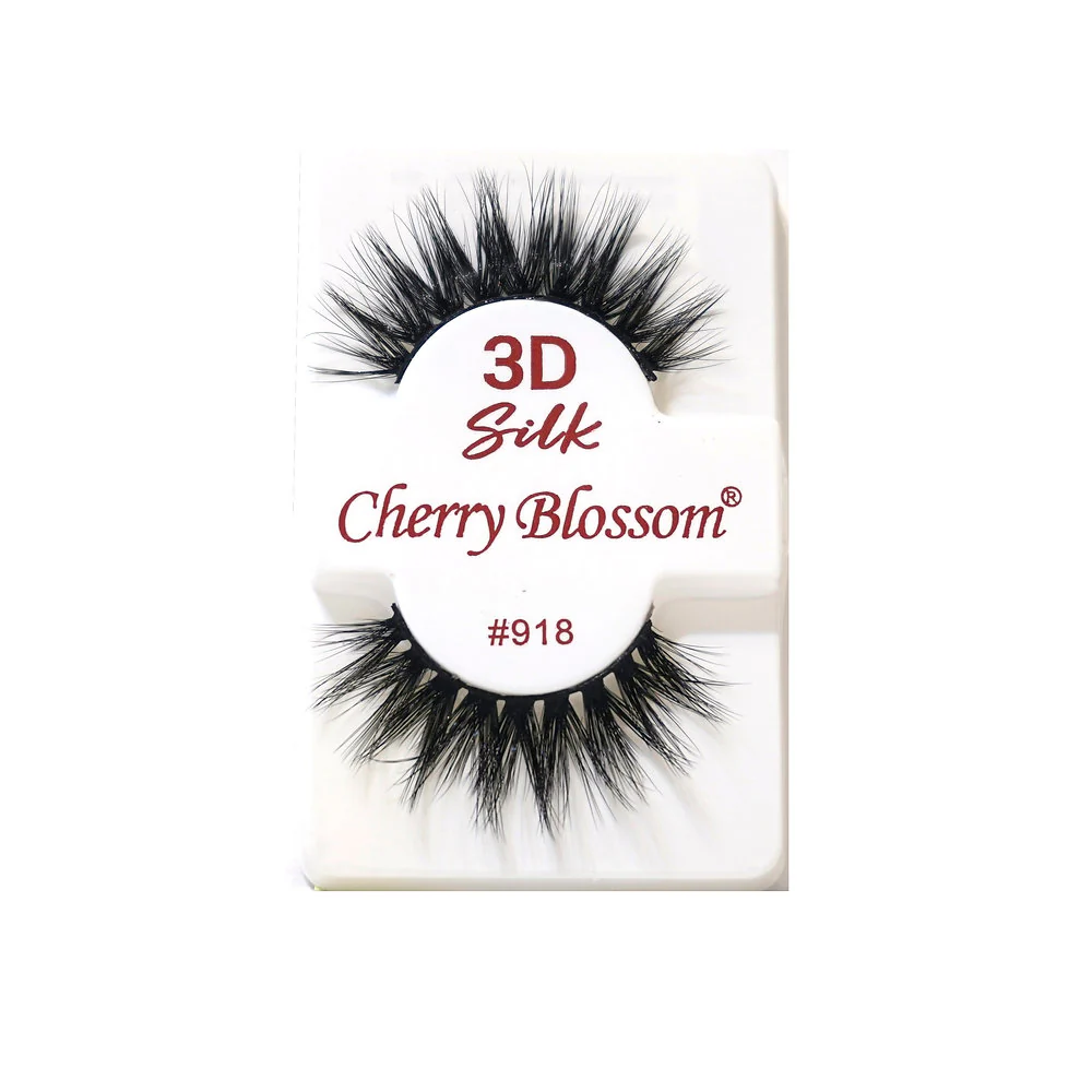 Cherry Blossom 100% Human Hair 3D Silk Eyelashes - Image 18