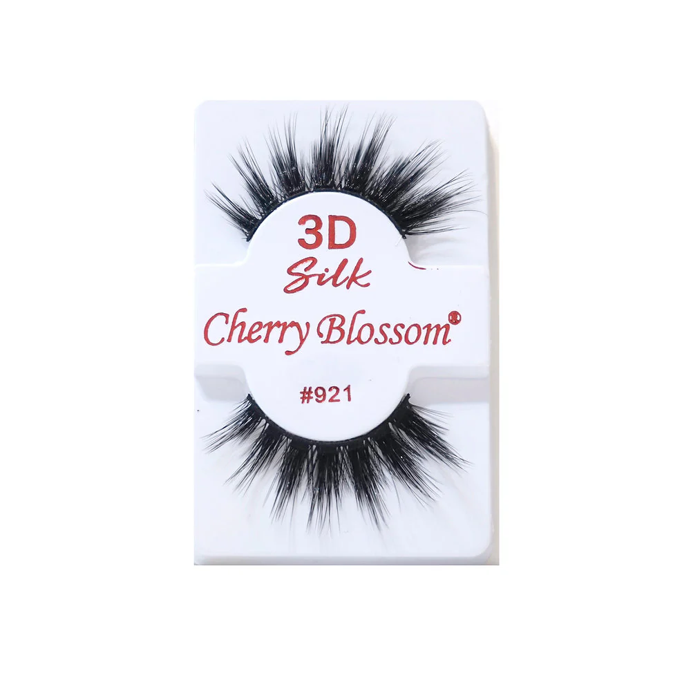 Cherry Blossom 100% Human Hair 3D Silk Eyelashes - Image 21
