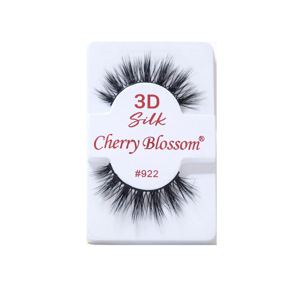 Cherry Blossom 100% Human Hair 3D Silk Eyelashes - Image 22