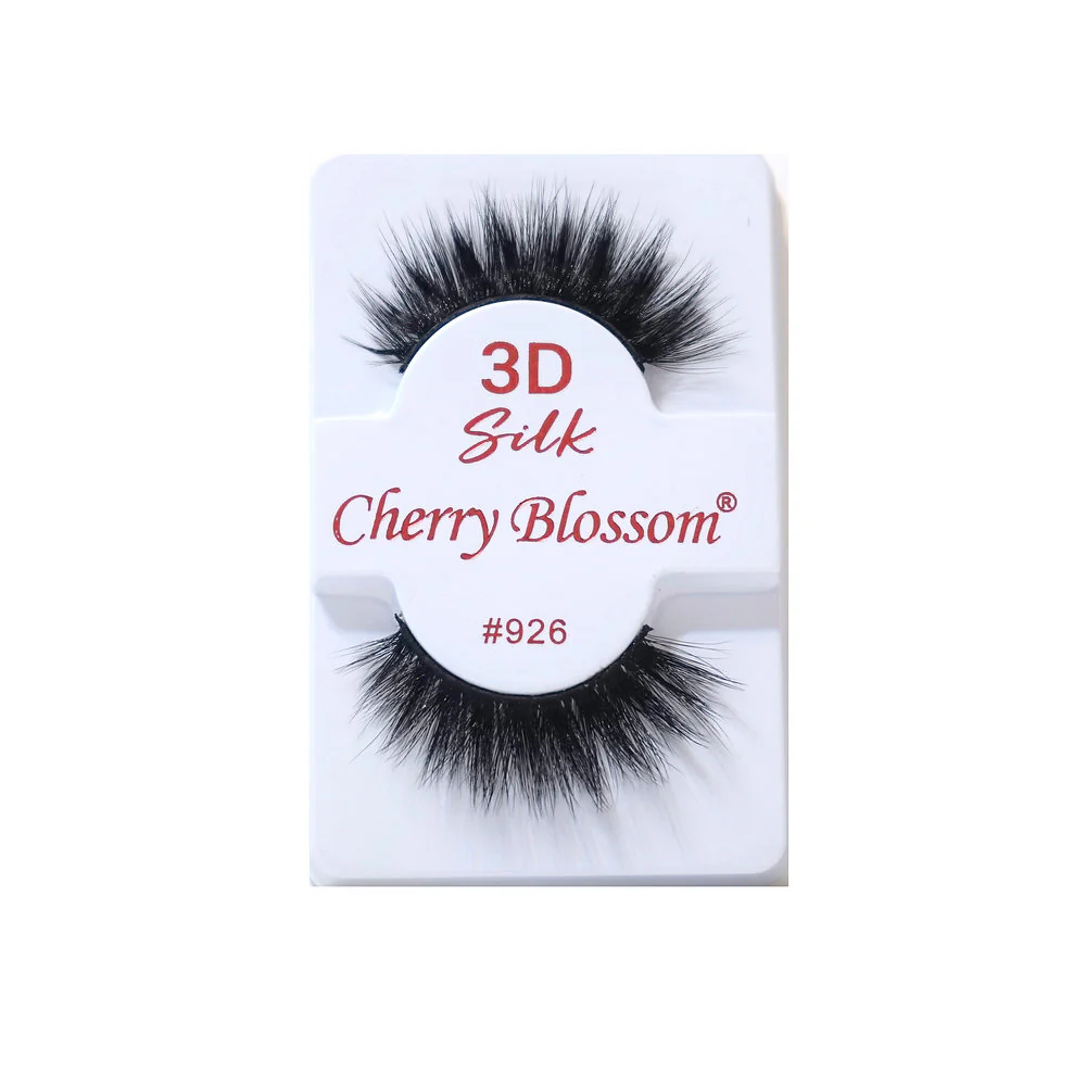 Cherry Blossom 100% Human Hair 3D Silk Eyelashes - Image 26