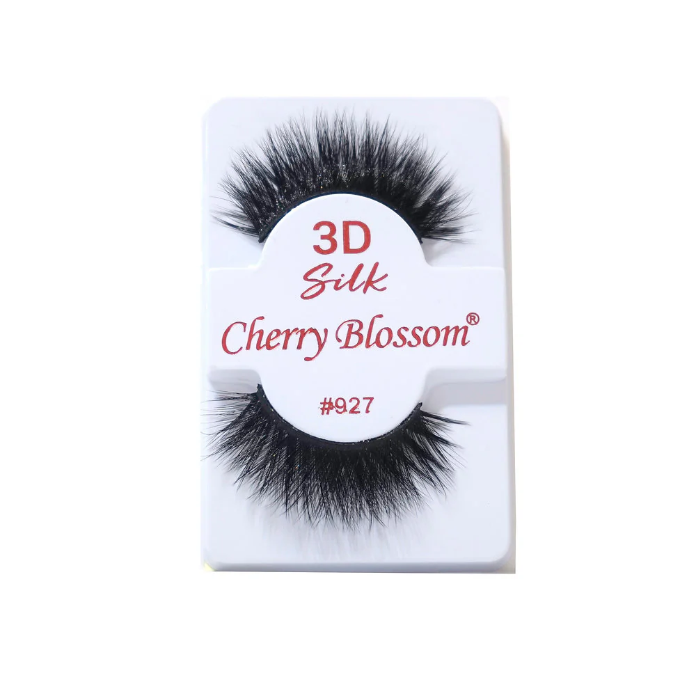 Cherry Blossom 100% Human Hair 3D Silk Eyelashes - Image 27