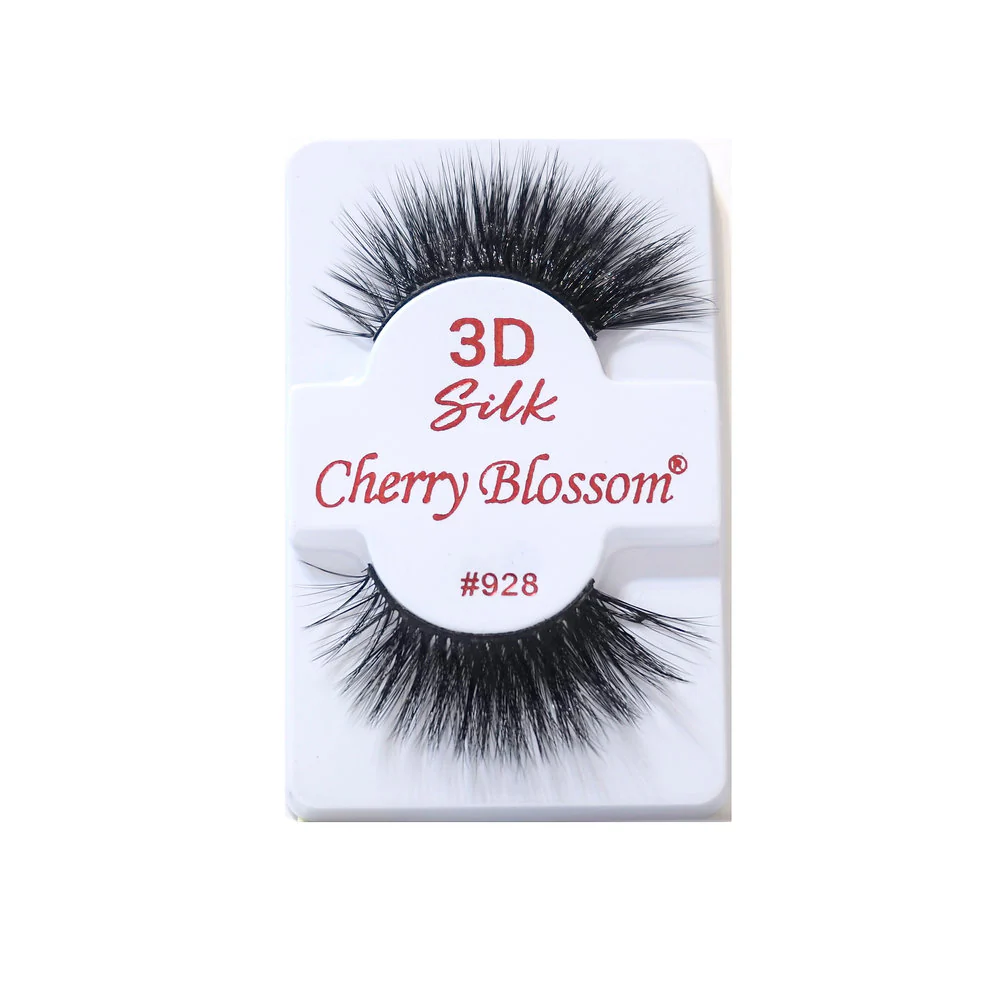 Cherry Blossom 100% Human Hair 3D Silk Eyelashes - Image 28