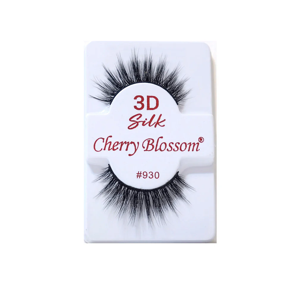 Cherry Blossom 100% Human Hair 3D Silk Eyelashes - Image 30