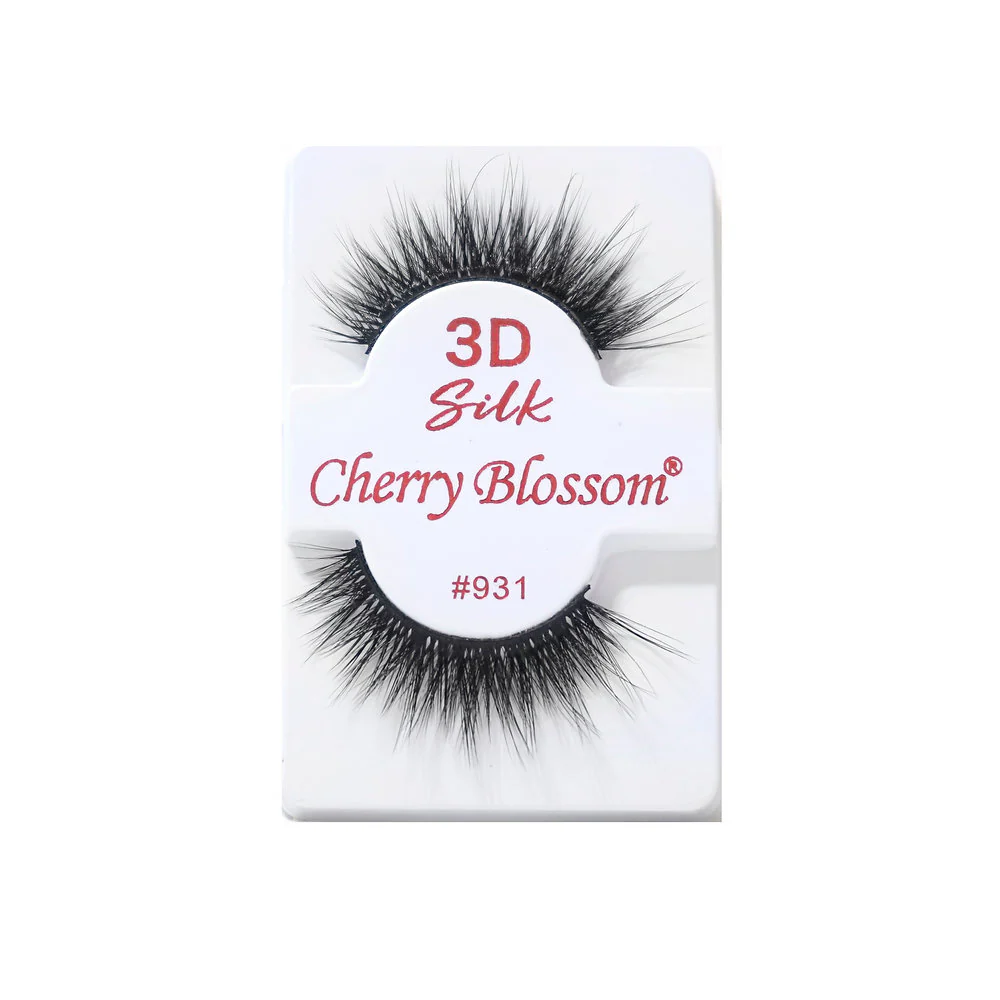 Cherry Blossom 100% Human Hair 3D Silk Eyelashes - Image 31