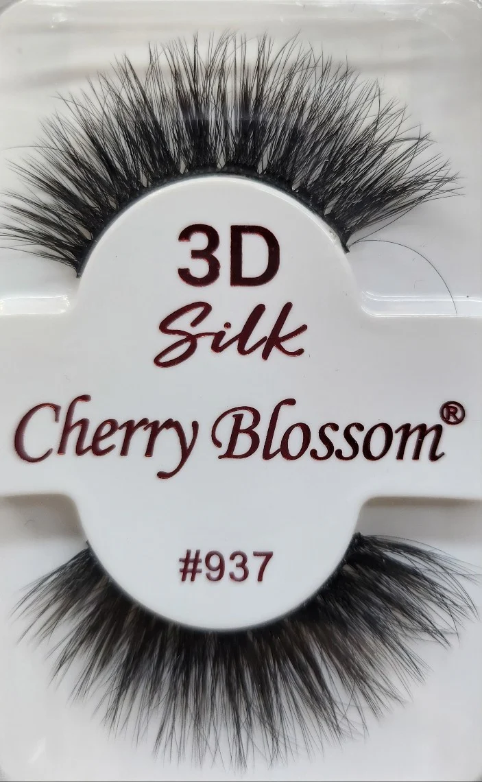 Cherry Blossom 100% Human Hair 3D Silk Eyelashes - Image 37
