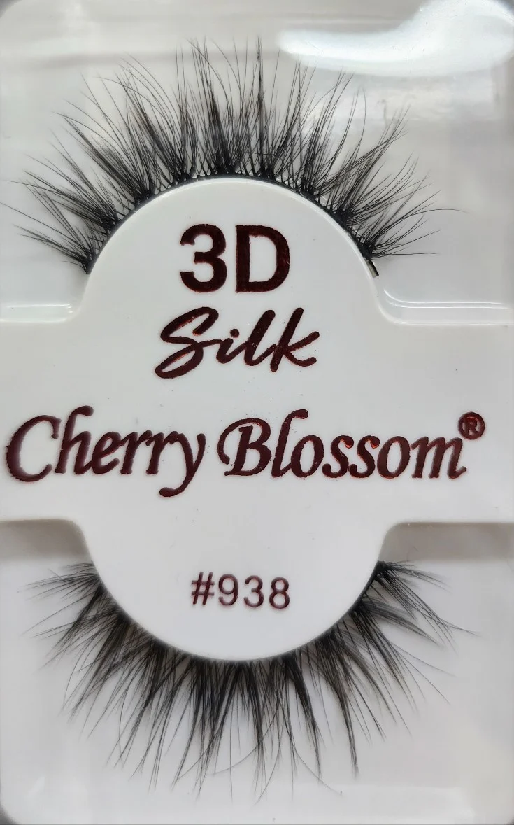 Cherry Blossom 100% Human Hair 3D Silk Eyelashes - Image 38