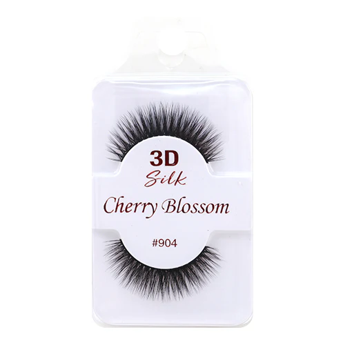 Cherry Blossom 100% Human Hair 3D Silk Eyelashes - Image 4