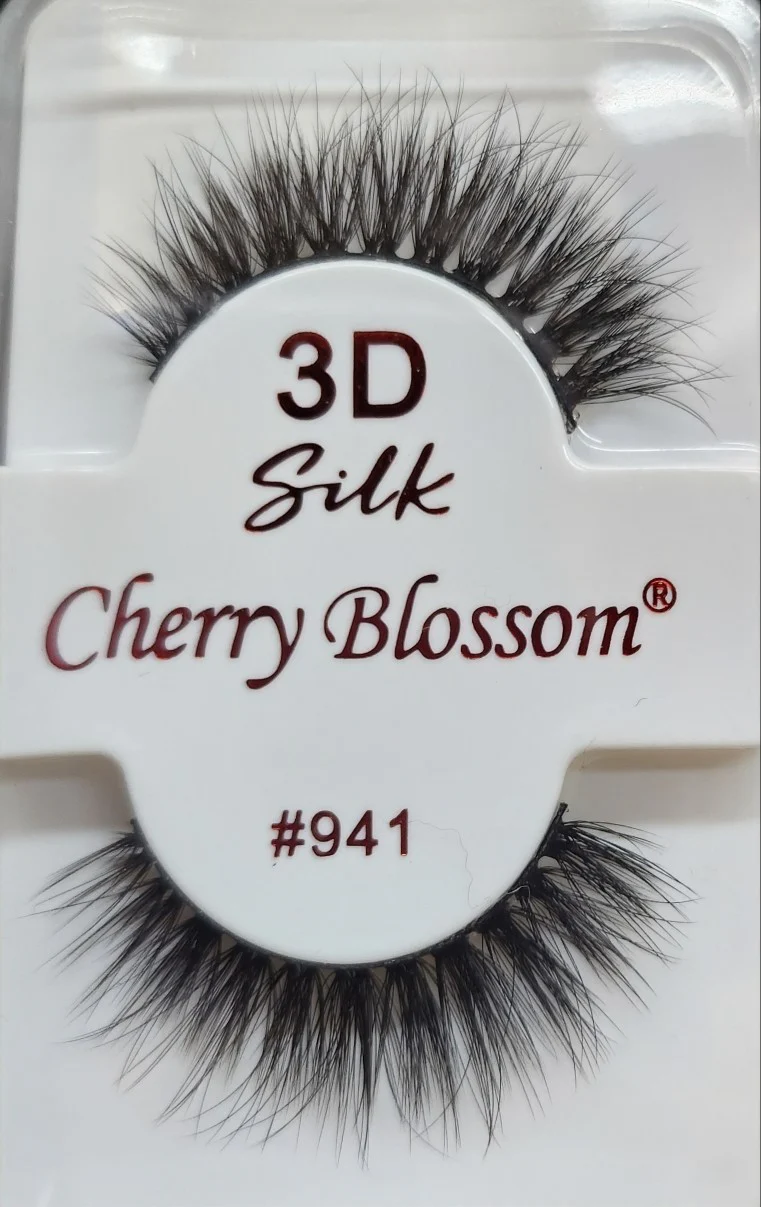 Cherry Blossom 100% Human Hair 3D Silk Eyelashes - Image 41