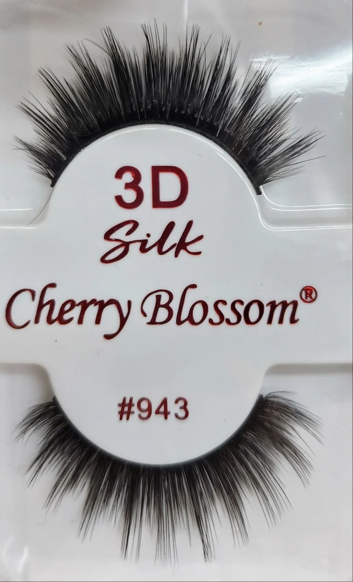 Cherry Blossom 100% Human Hair 3D Silk Eyelashes - Image 43