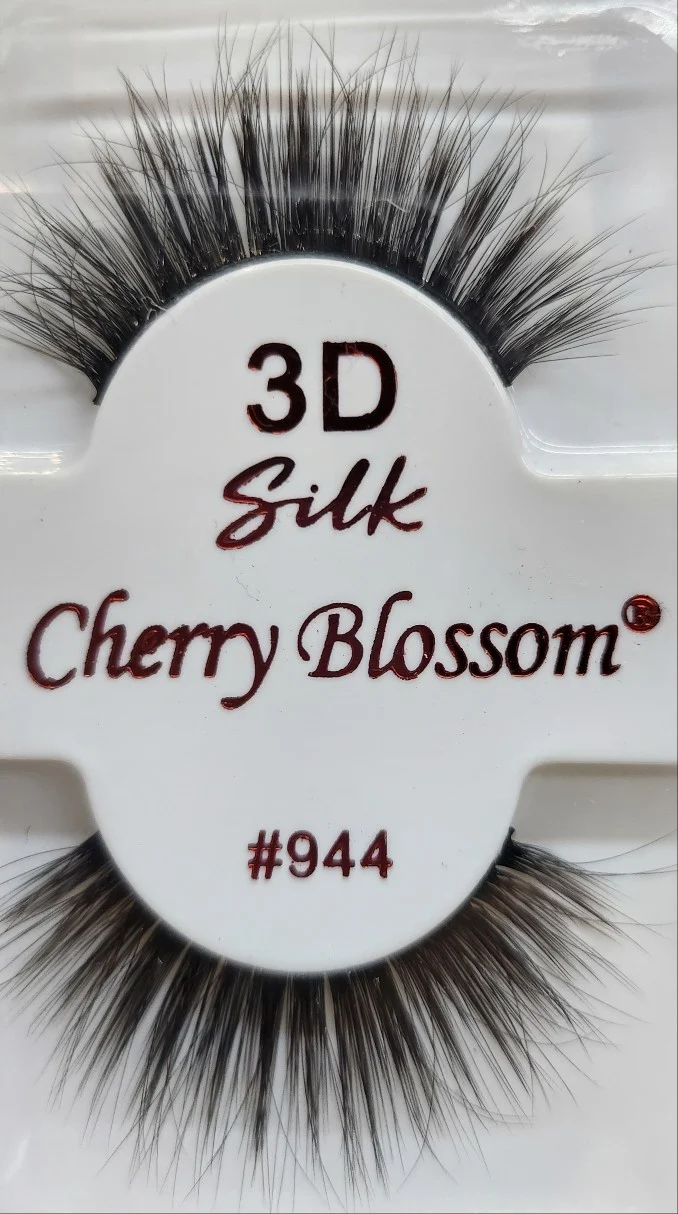 Cherry Blossom 100% Human Hair 3D Silk Eyelashes - Image 44