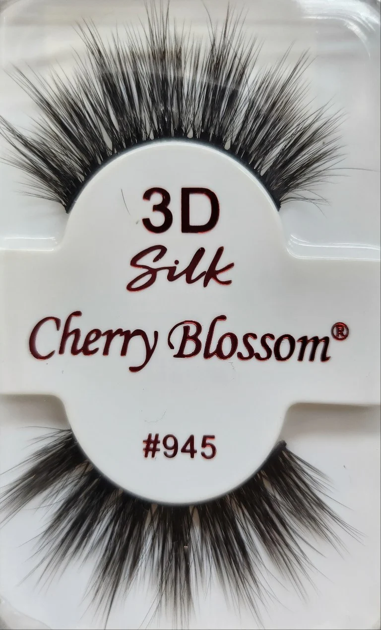 Cherry Blossom 100% Human Hair 3D Silk Eyelashes - Image 45