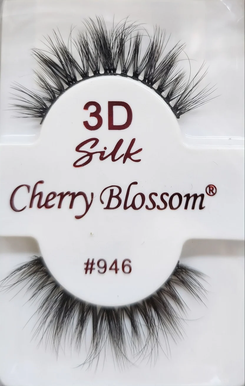 Cherry Blossom 100% Human Hair 3D Silk Eyelashes - Image 46