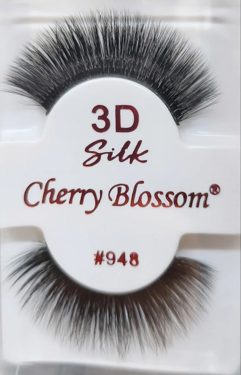 Cherry Blossom 100% Human Hair 3D Silk Eyelashes - Image 48