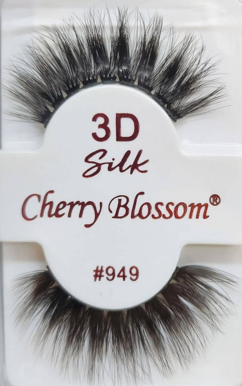 Cherry Blossom 100% Human Hair 3D Silk Eyelashes - Image 49