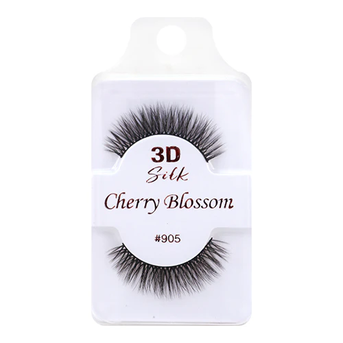 Cherry Blossom 100% Human Hair 3D Silk Eyelashes - Image 5
