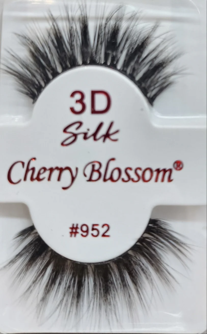 Cherry Blossom 100% Human Hair 3D Silk Eyelashes - Image 52