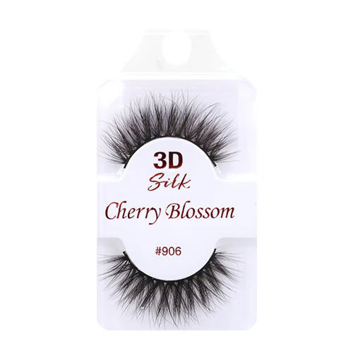 Cherry Blossom 100% Human Hair 3D Silk Eyelashes - Image 6