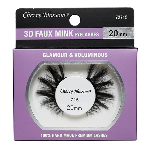 Cherry Blossom 20mm 3D Collection Faux Mink Eyelash - Image 7