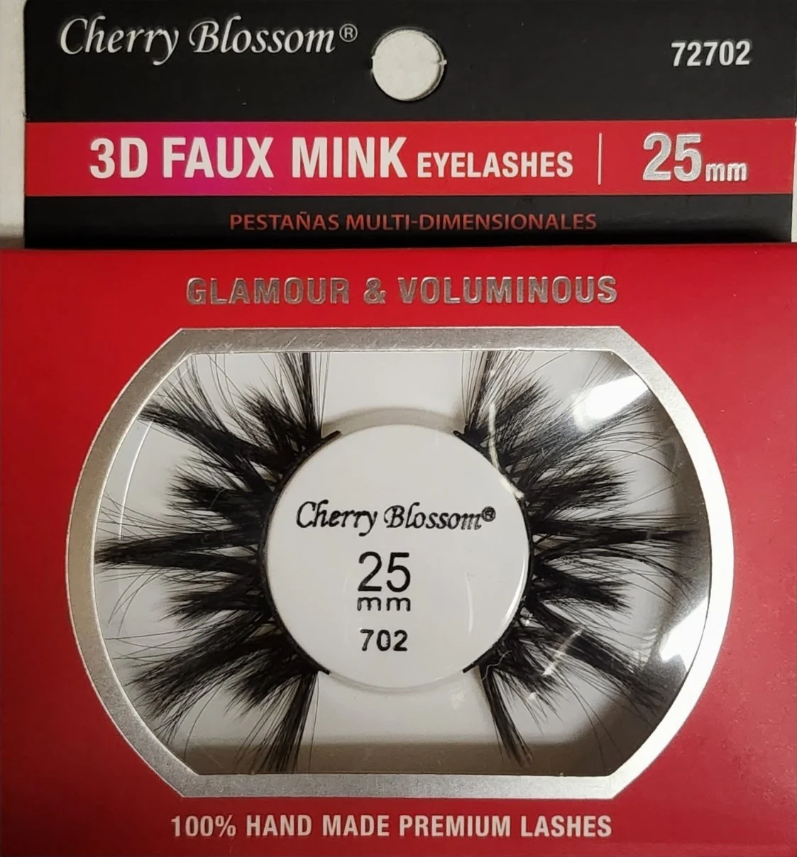 Cherry Blossom 25mm 3D Collection Faux Mink Eyelash - Image 2