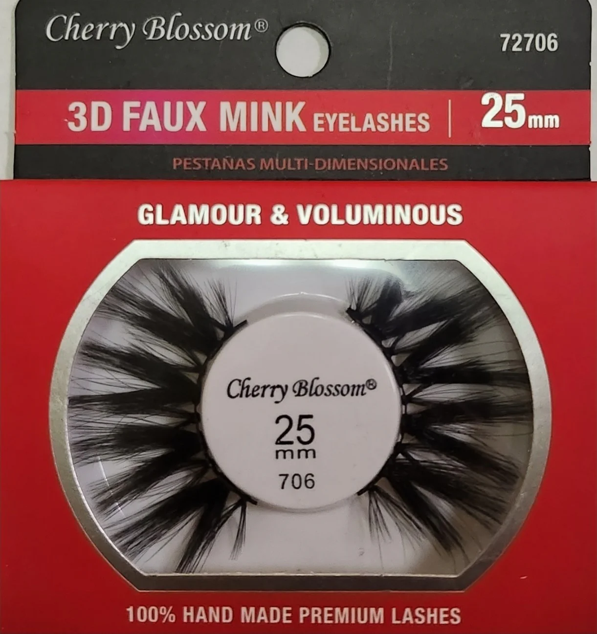 Cherry Blossom 25mm 3D Collection Faux Mink Eyelash - Image 6
