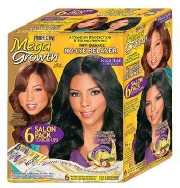 Profectiv Mega Growth 6 Salon Pack Touch-Ups No-Lye Relaxer - Regular