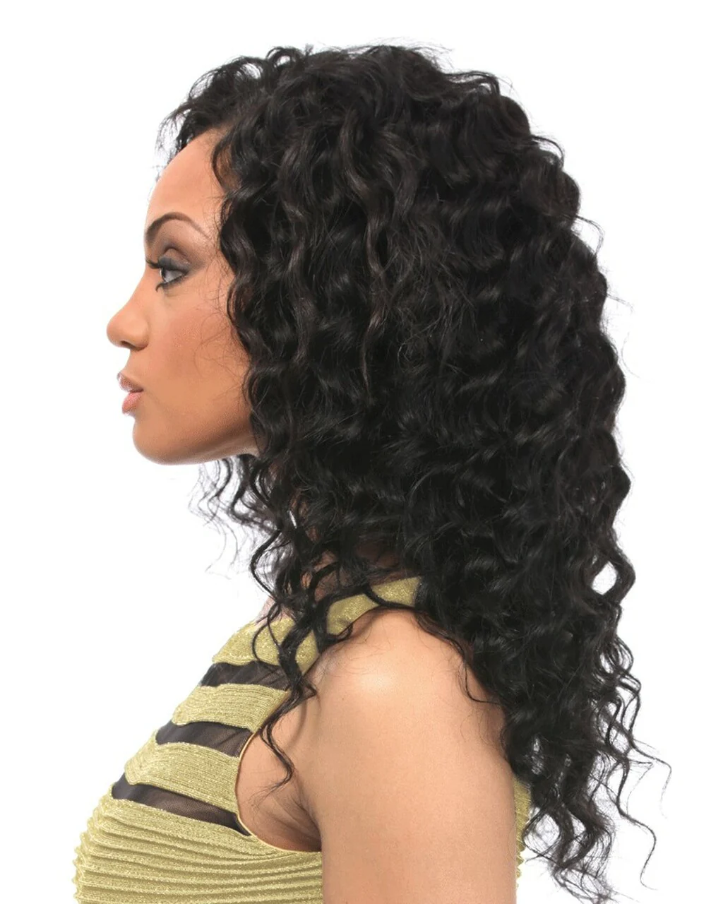 Sensationnel Empire Human Hair Weave 4pcs Multi Length + Free Closure - Loose Deep - Image 3
