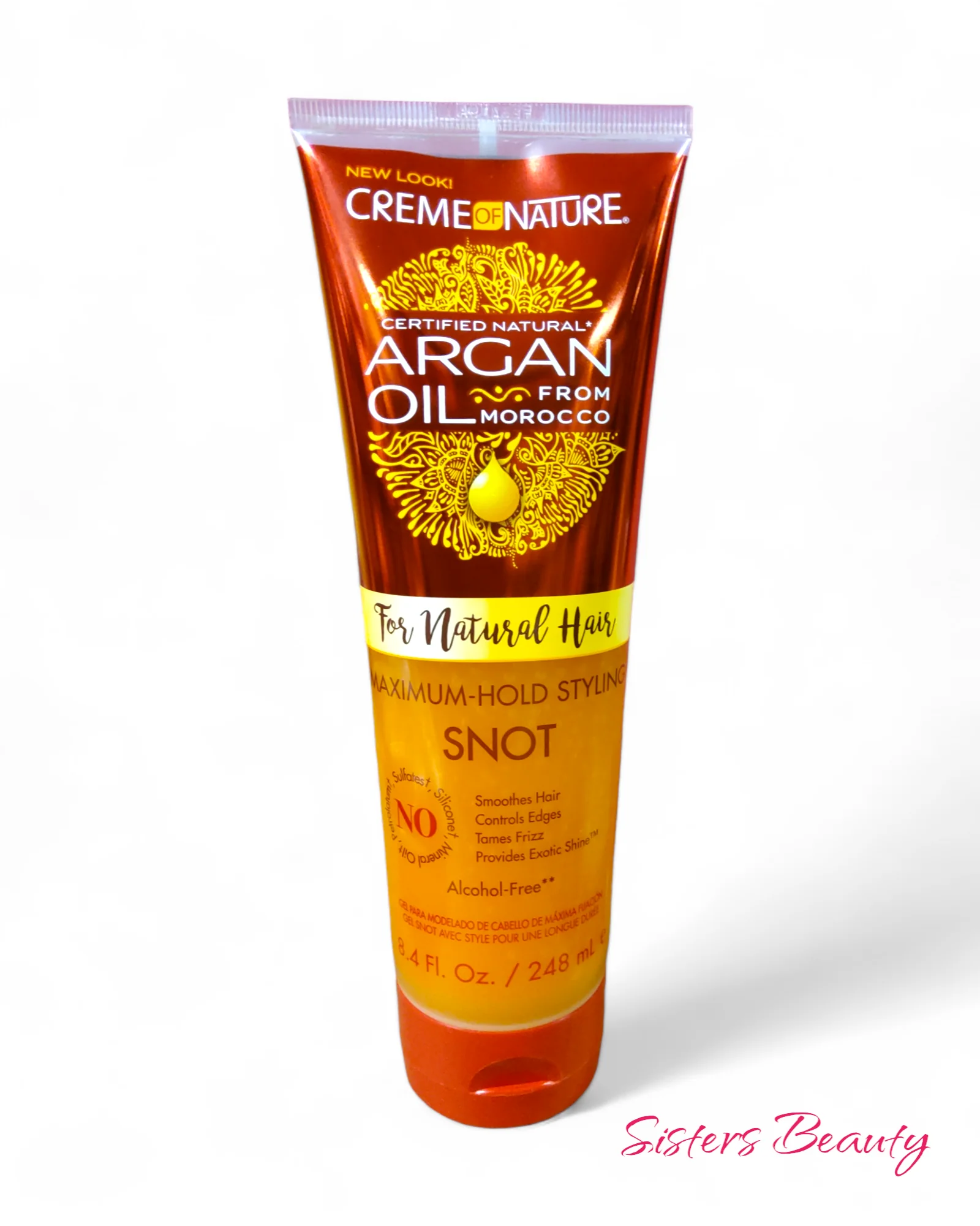 Creme Of Nature Argan Oil Maximum Hold Styling Snot 8.4oz