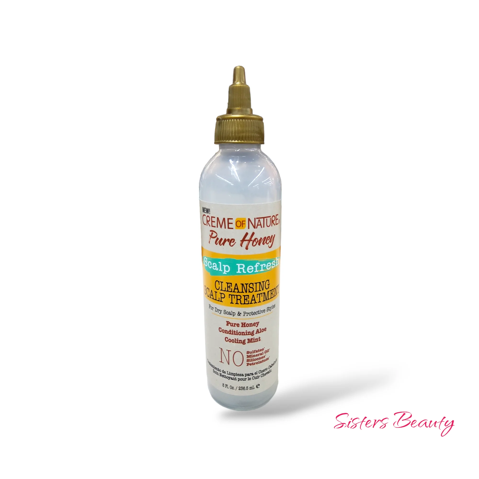 Creme of Nature Pure Honey Scalp Refresh Cleansing Scalp Treatment 8oz