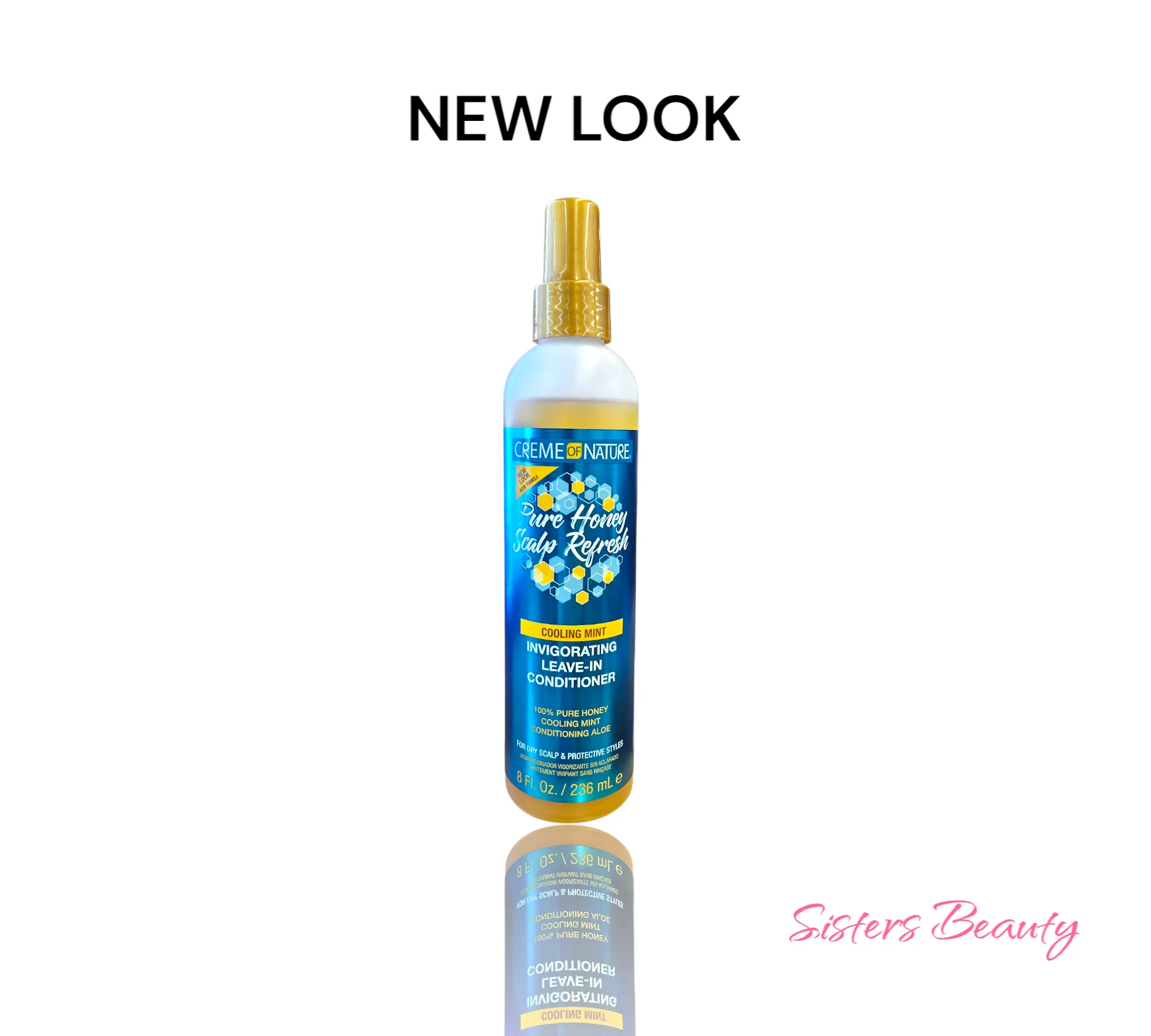 Creme of Nature Pure Honey Scalp Refresh Invigorating Leave-In 8oz