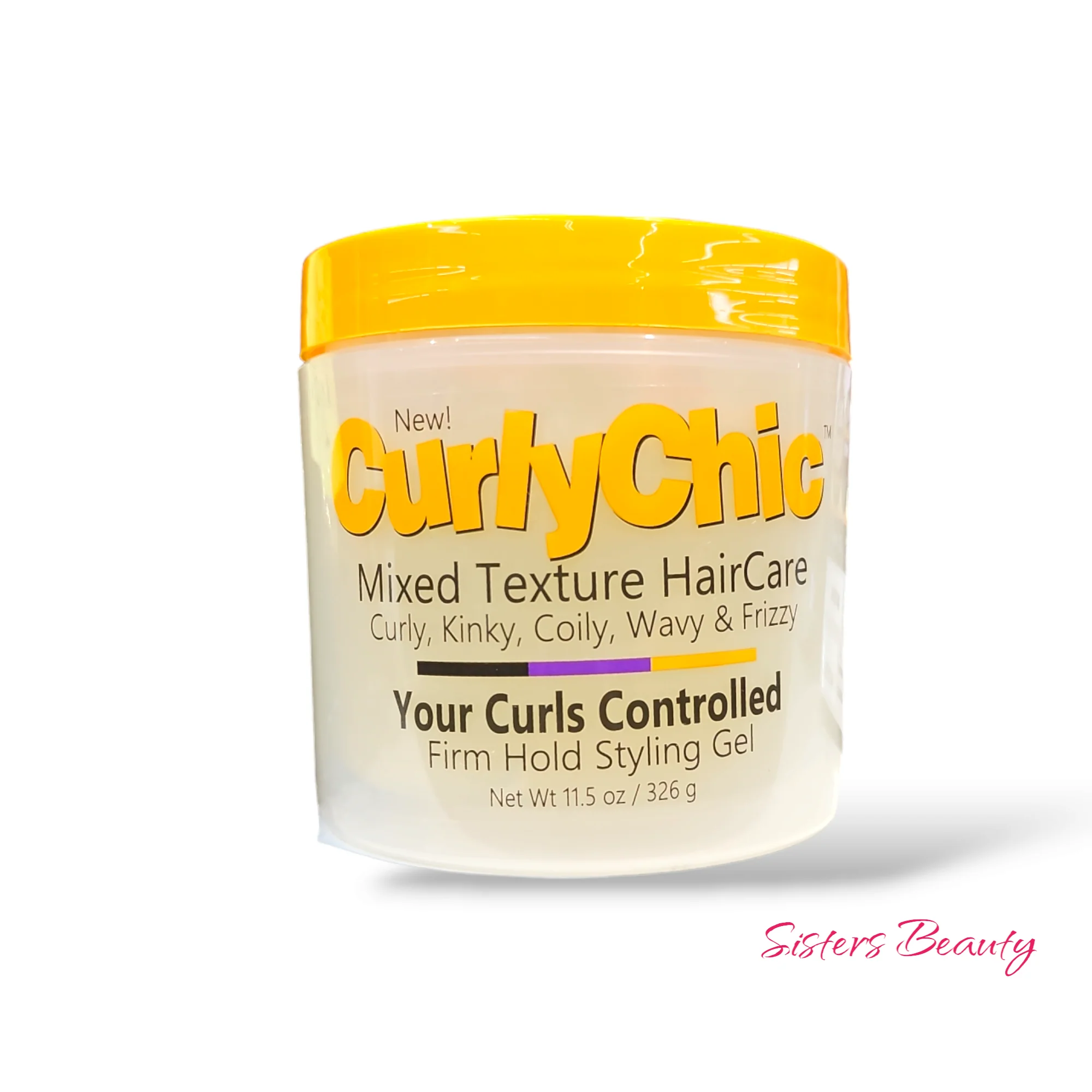 CurlyChic Your Curls Controlled Firm Hold Styling Gel 11.5oz