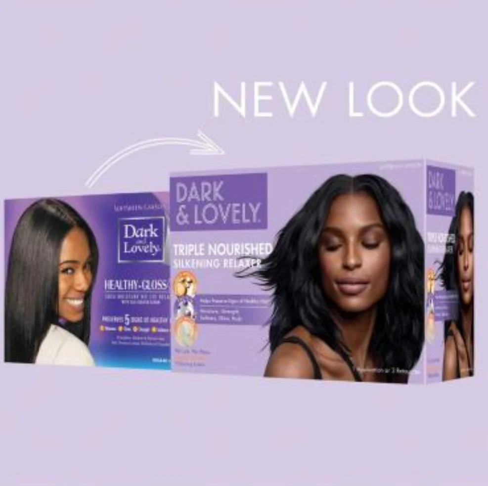 Dark and Lovely Healthy-Gloss 5 Shea Moisture No-Lye Relaxer - Regular