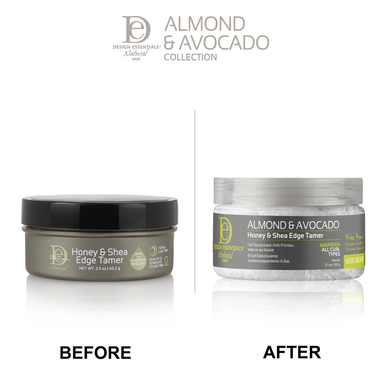 Design Essentials® Almond & Avocado Honey & Shea Edge Tamer 3.7oz - Image 2