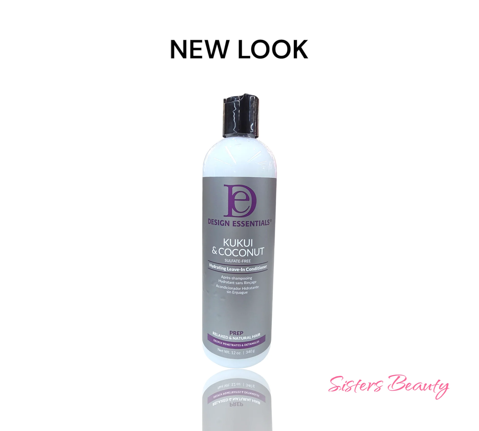 Design Essentials® New and Improved Kukui & Coconut Hydrating Leave-In Conditioner 8oz