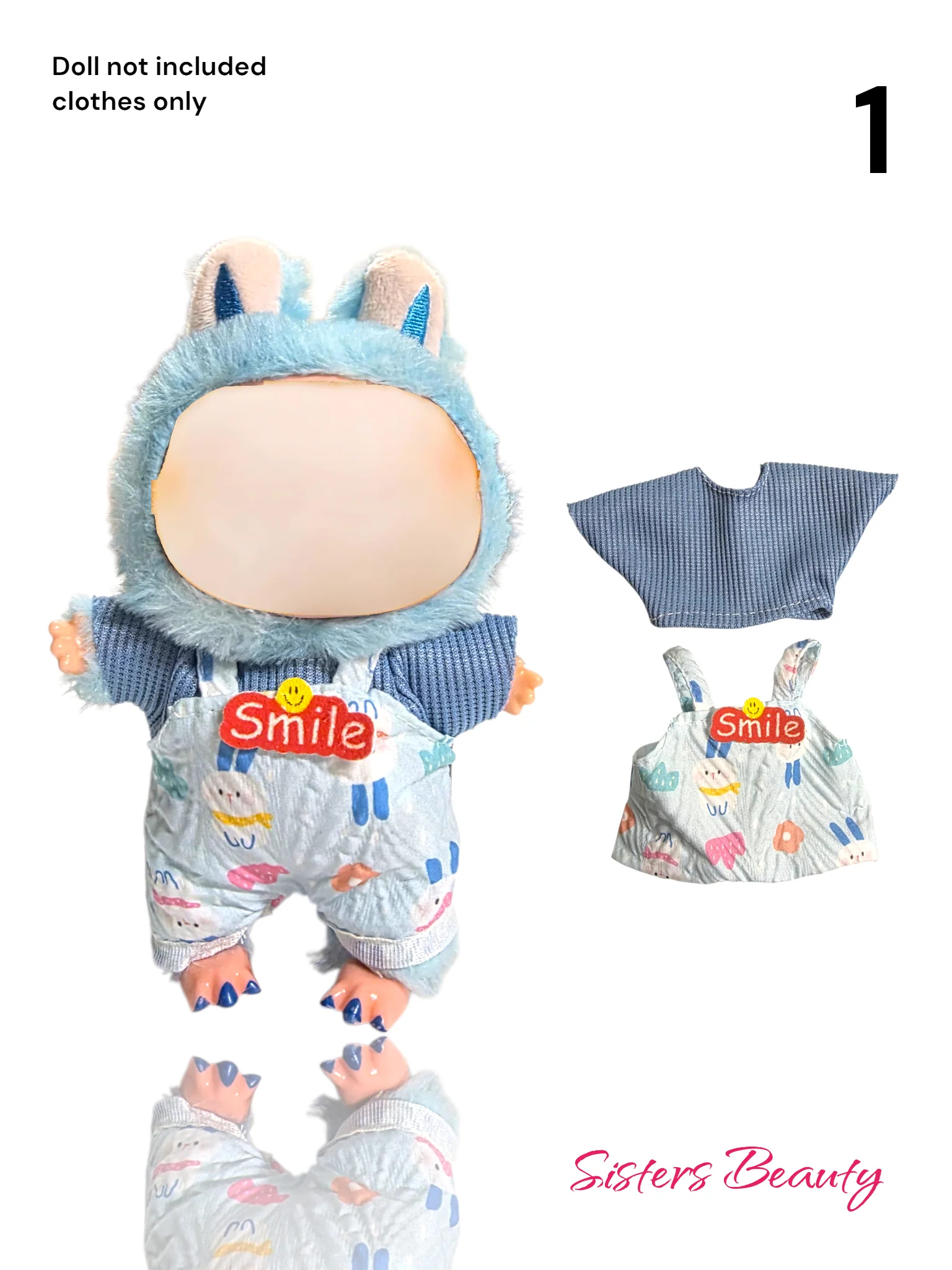 Doll Clothes for Labubu – Mini Outfit - Image 2