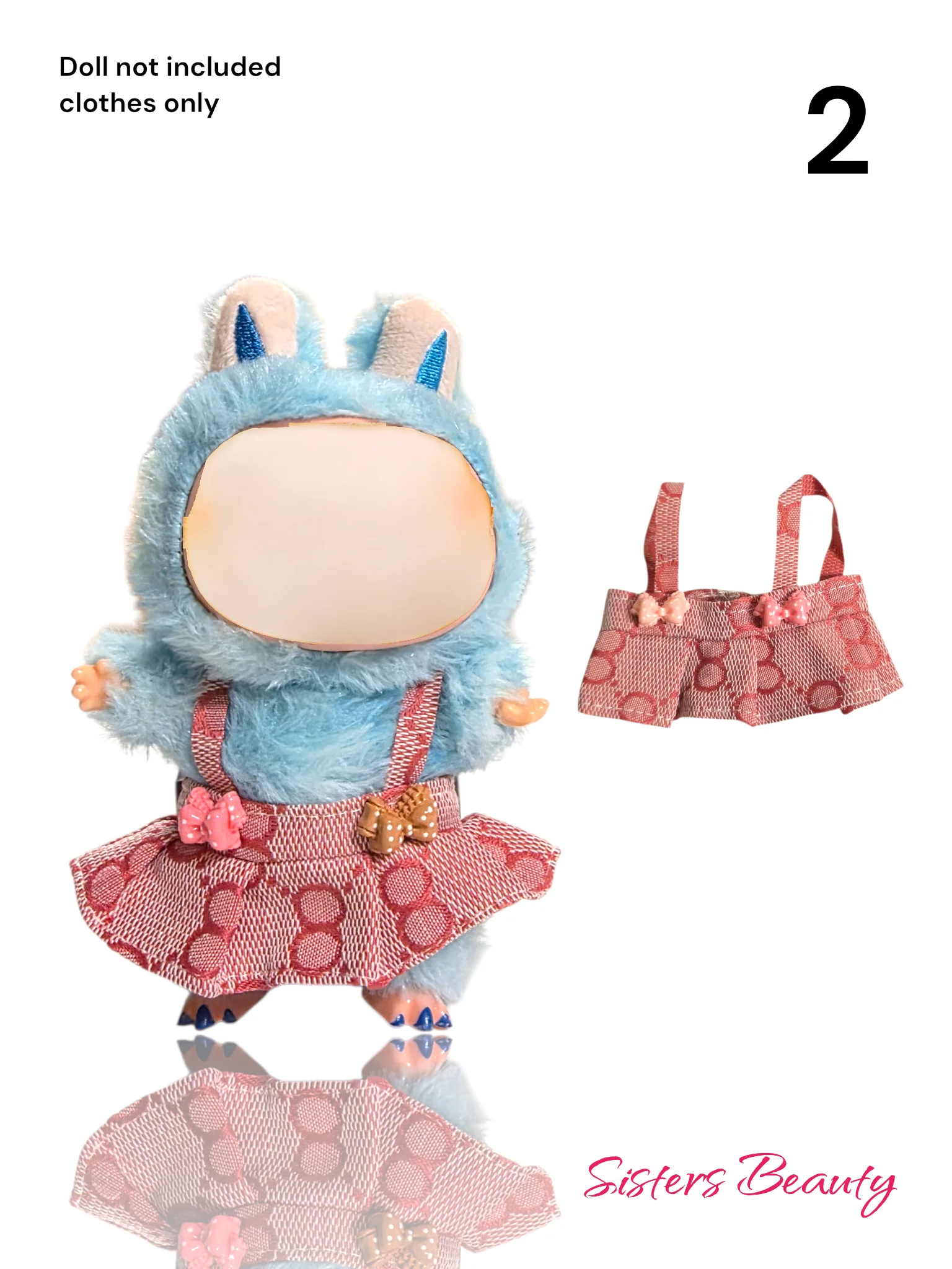 Doll Clothes for Labubu – Mini Outfit - Image 3