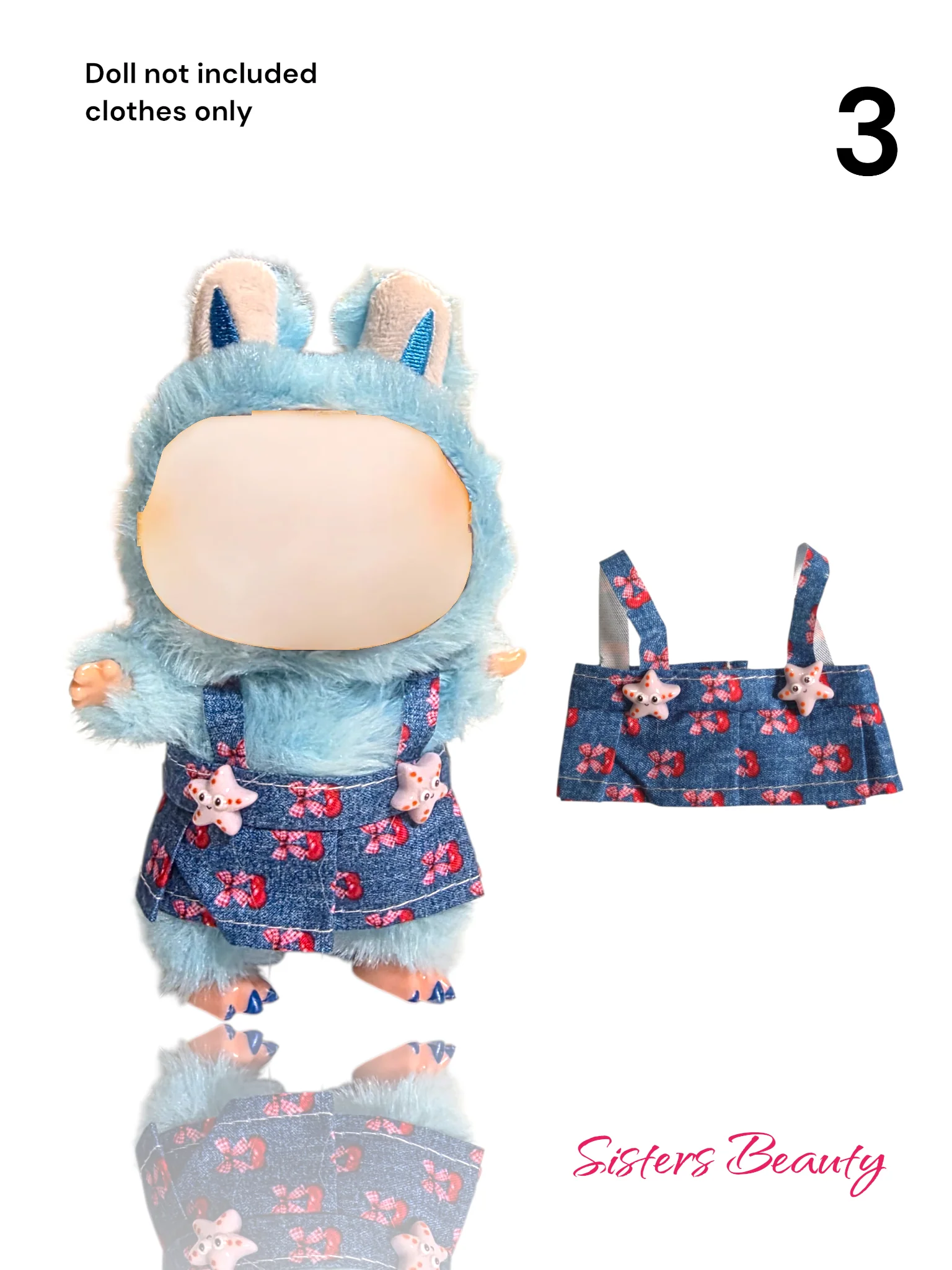 Doll Clothes for Labubu – Mini Outfit - Image 4