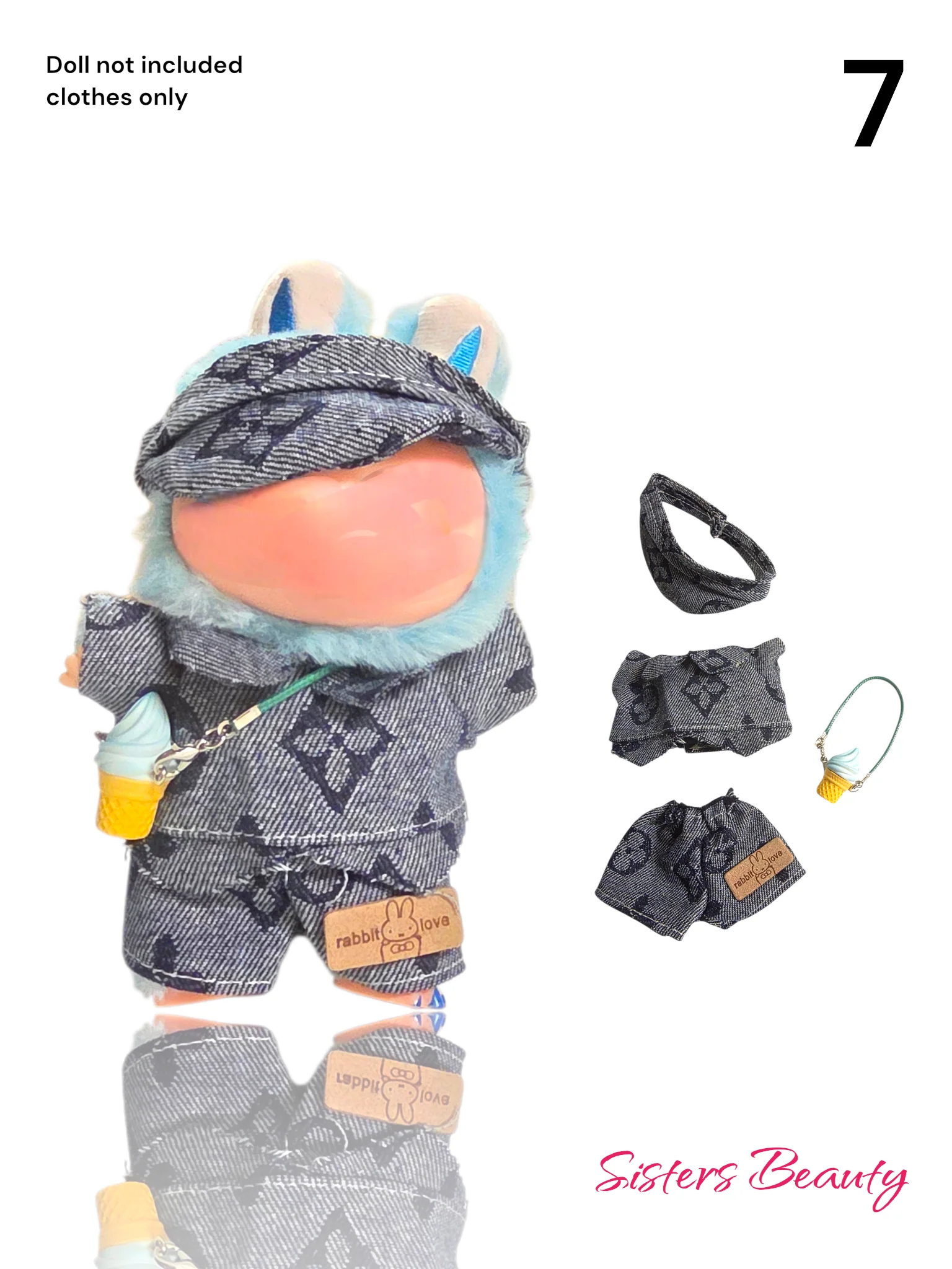 Doll Clothes for Labubu – Mini Outfit - Image 8