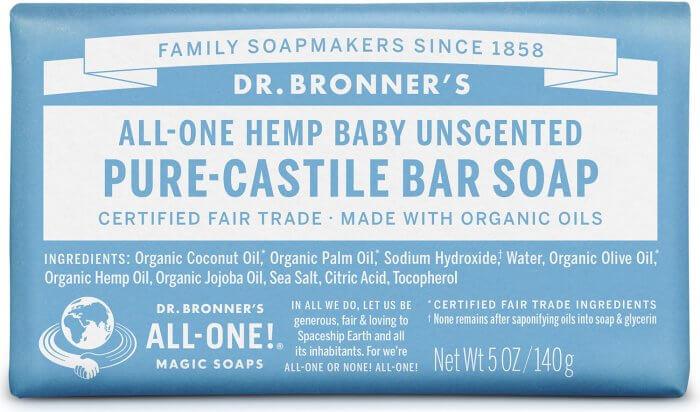 Dr.Bronner's Pure-Castile Bar Soap - Image 3