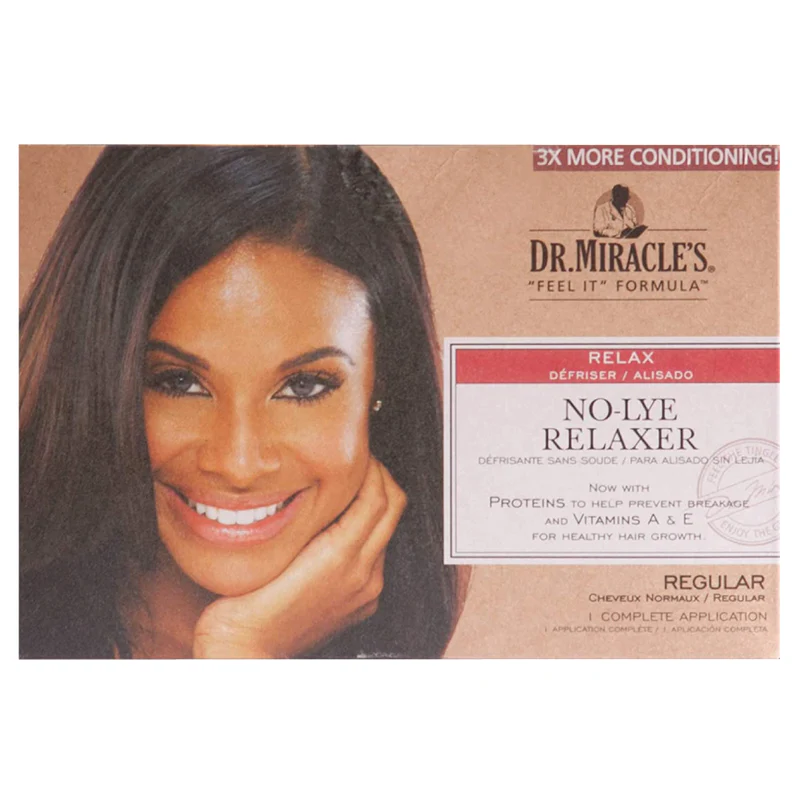 Dr.Miracle's Feel It Formula No-Lye Relaxer - Regular