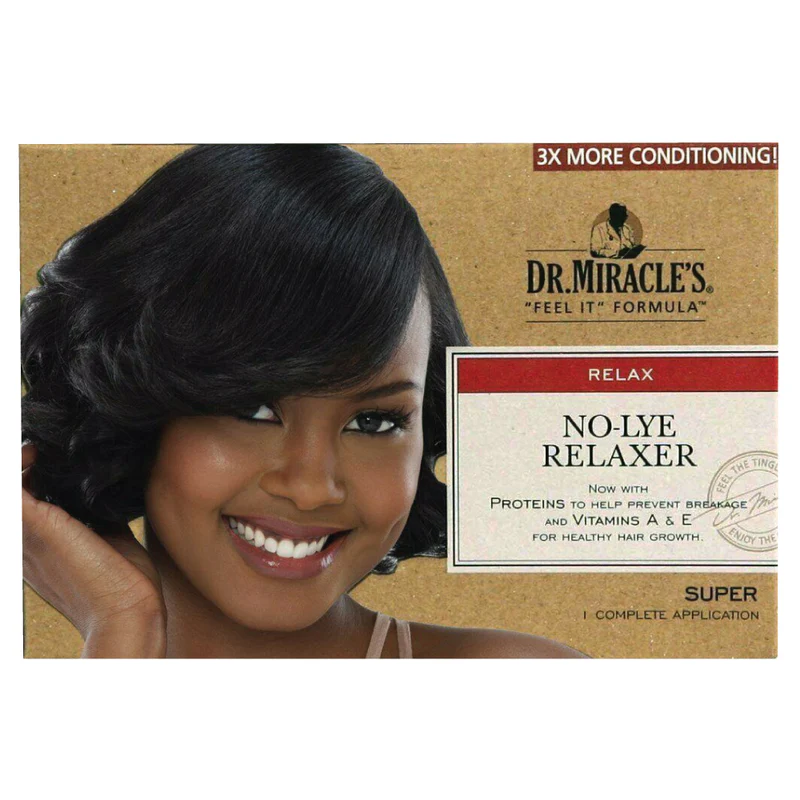 Dr.Miracle's Feel It Formula No-Lye Relaxer - Super