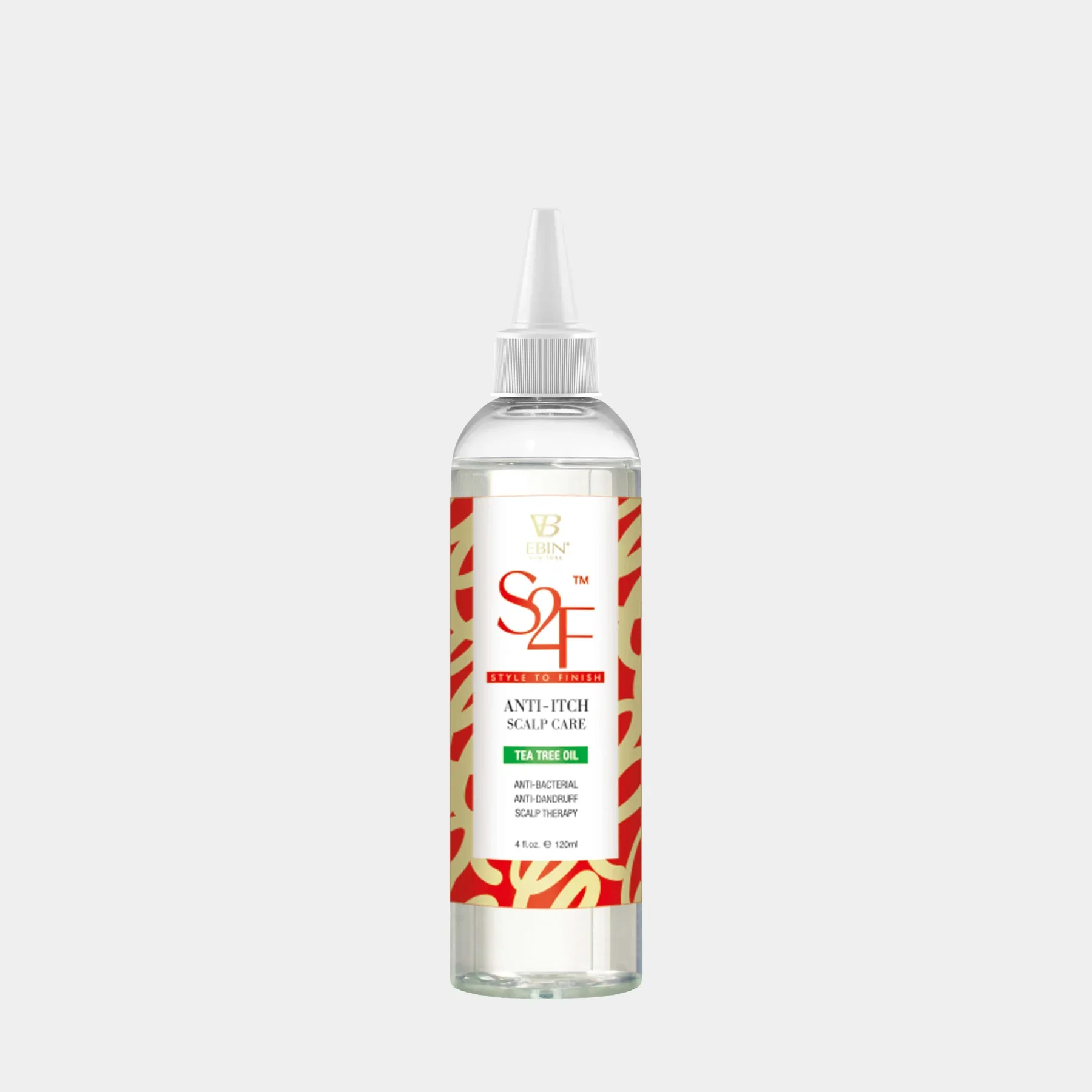 Ebin New York S2F Anti-Itch Scalp Care Tea Tree Oil 4oz